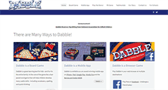 Desktop Screenshot of dabblegame.com